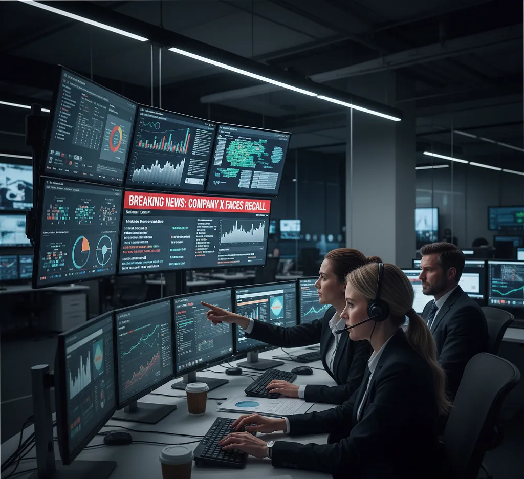 MHP Group crisis management team handling corporate tech PR communications during emergencies