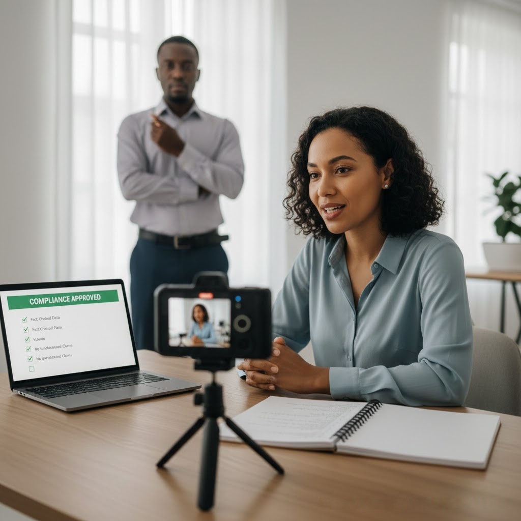 Healthcare micro-influencer campaign emphasizing compliance, trust, and authenticity in 2026