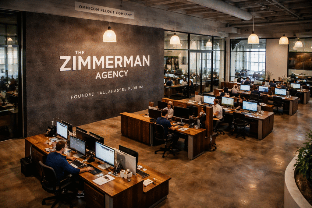 Modern open-office workspace in Tallahassee