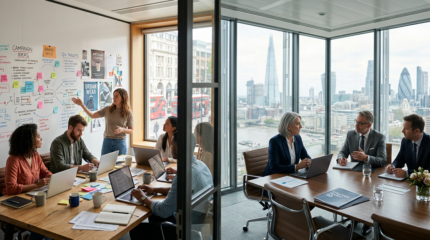 Lansons integrated communications versus Teneo CEO advisory showdown showing two distinct strategic communications environments in London